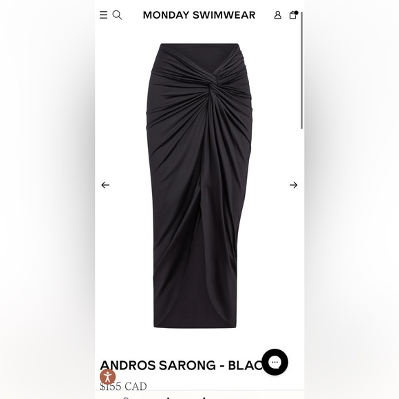 Monday Swimwear Other - Monday Swimwear Andros sarong